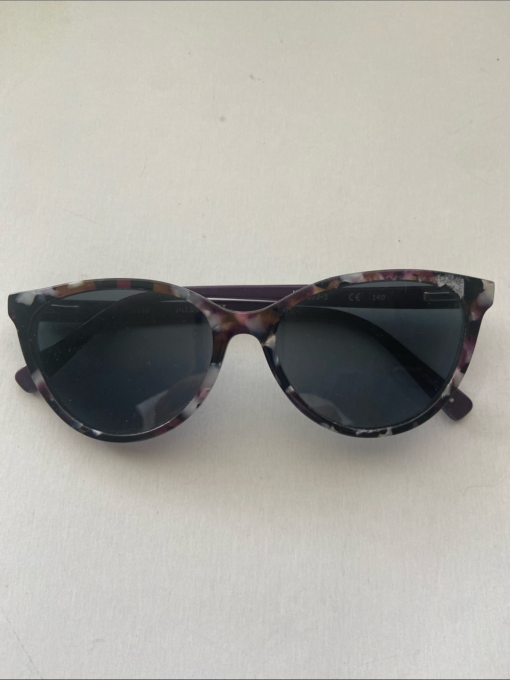 Jill Stuart JS373-3 Purple Cat-Eyeglasses Frames Px lenses